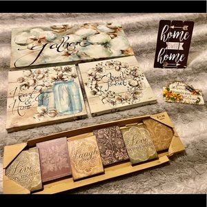 BRAND NEW 7-PIECE HOME WALL DECOR SET